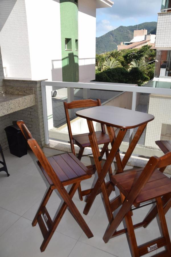 Apartamento A Beira Mar Completo Com Churrasqueira ฟลอเรียนอโปลิส ภายนอก รูปภาพ